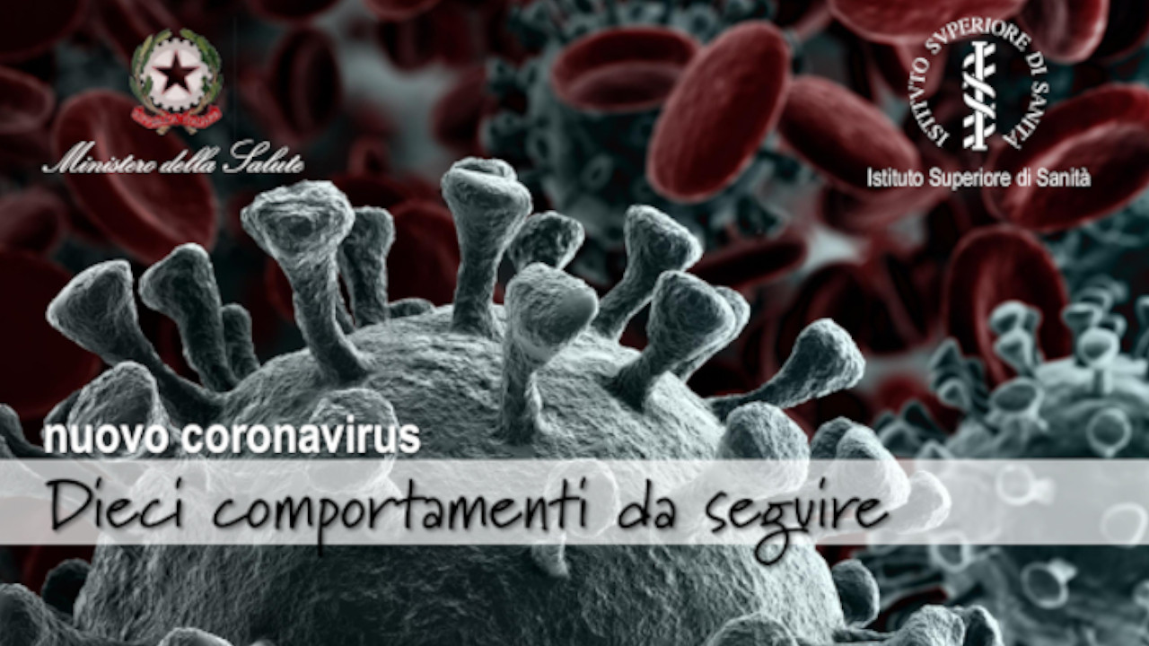 Nuovo Coronavirus dieci comportamenti da seguire