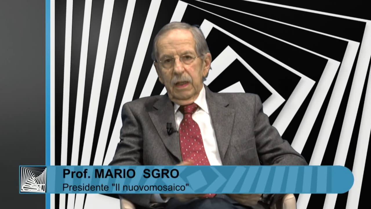 Il professor Mario Sgro e l'Associazione Il Nuovo Mosaico